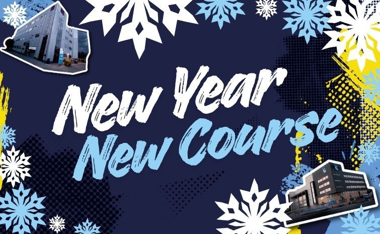 New Year New Course Choose your subject